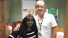 Ruby Turner with Richard Madeley