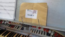 Clue three was with the organ at Strumpshaw Steam Museum's End of Season Fun Day