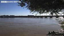 The Garonne River in Bordeaux