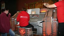 Kirsteen gets settled at the organ