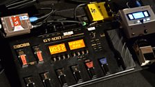 Johnny Marr's effect pedals (6 Music Live at Maida Vale)