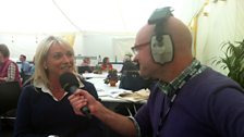 Chris Baxter with Jill Douglas