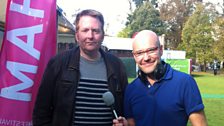 Chris Baxter with Adam Horovitz