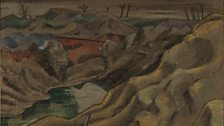 'The Landscape - Hill 60' by Paul Nash, exh.1918