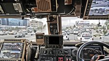 MANCHESTER - View out of windscreen