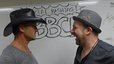 Kristian Bush with Tim McGraw