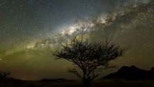 Milky Way over Namib Desert