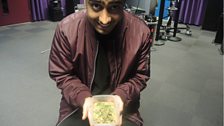 Yasser with his Goan Fish Curry