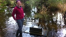 Ann-Marie MacMaster with the Mink Raft