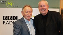 Phil Coulter shares a joke with Gerry Kelly