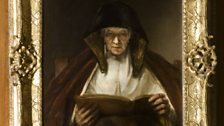 Rembrandt, An Old Woman Reading, 1655