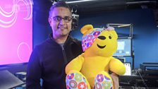 Chef Atul Kochher with Pudsey