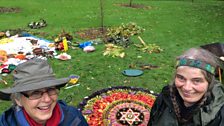 The Earth Mandala at The Royal Botanic Gardens in Edinburgh.JPG