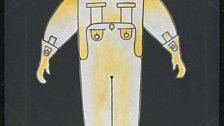 Costume design for Bedbug by Alexander Rodchenko, 1929