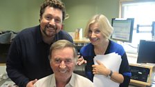 Terry with special guests Michael Ball and Victoria Wood