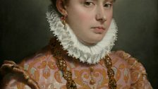 Giovanni Battista Moroni, Young Lady, c.1560-65