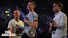 Scott and Chris present Jack G with his Teen Hero award