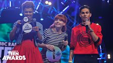 Gemm Cairney, Alice Levine and Joey Essex take to the stage