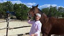 Paulette Jiles at her home in Texas