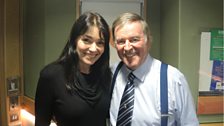 Beverley Craven with Sir Terry