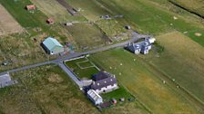 Donald McSweens Croft house on the right