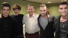 Union J with Sir Terry