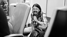 Foo Fighters in session