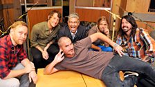 Foo Fighters in session