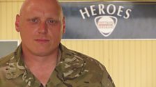 Hero – Sgt Paul Parsons from the Royal Logistic Corps.