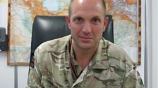 Brigadier Ben Thompson was the senior British officer in Camp Bastion.