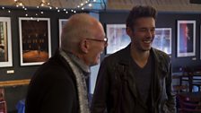 Sam Palladio and Bob Harris