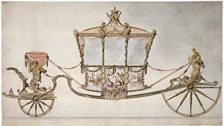 Design for the Gold State Coach, Sir William Chambers and Giovanni Battista Cipriani, 1760