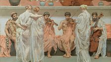 Albert Moore - 'A Quartet A painter’s tribute to the Art of Music', 1868