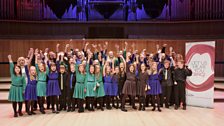 Ysgol Glanaethwy Junior Choir (photo credit - Tas Kyprianou)