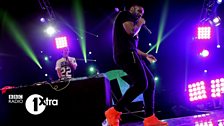 Lethal Bizzle performs at 1Xtra Live in Birmingham