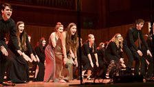 Ysgol Glanaethwy Senior Choir (photo credit Tas Kyprianou)