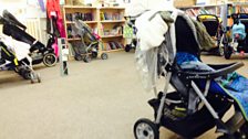 The Tiny Reads buggy park