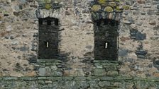 The barracks stands on a mound believed to be a leftover of the retreat of the glaciers at the end of the ice age