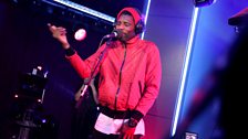 Wretch 32 in Radio 1 and 1Xtra Live Lounge