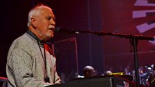 Gary Brooker in rehearsals at London's Dominion Theatre