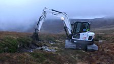 Peatland Restoration work