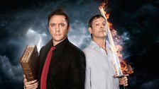 Peter Serafinowicz and Mark Heap