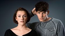 Charlotte Richie and Colin Morgan