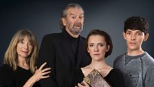 Colin Morgan, Charlotte Richie, Clive Russell and Julia Deakin