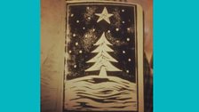 Linocut Christmas Card