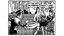 From a Wonder Woman newspaper strip published in March, 1945