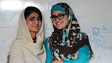 Malala's friends: Shazia Ramazan and Kainat Riaz