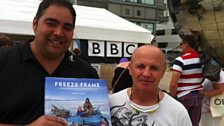 Martin with wildlife cameraman Doug Allan