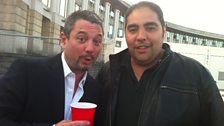 Martin with Huey Morgan