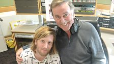 Andy Burrows after his brilliant live session